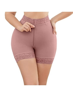Kellylee Shapewear for Women Tummy Control High Waisted Butt Lifter Panties Compression Shorts Postpartum Underwear Boyshorts