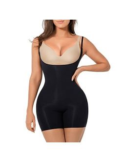 Seamless Shapewear for Women Tummy Control Butt Lifter Full Body Shaper Thigh Slimmer Fajas