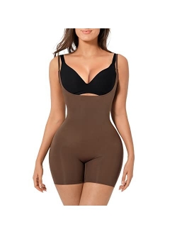 Seamless Shapewear for Women Tummy Control Butt Lifter Full Body Shaper Thigh Slimmer Fajas