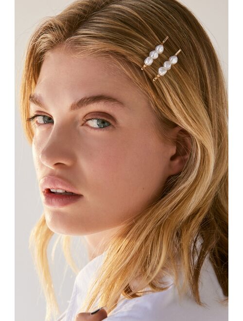 Urban outfitters Pearl Bobby Pin Set