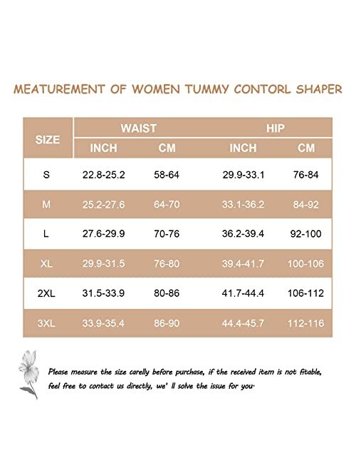 SIMIYA Tummy Control Shapewear for Women High Waisted Shapewear Panty Firm Control Soft&Comfy Body Shaper for Women