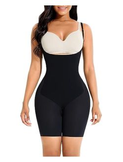 Shapewear Bodysuit for Women Seamless Full Body Shaper Butt Lifter Tummy Control Thigh Slimmer