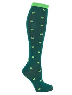 Women's Knee Socks Fun and Festive Holiday Socks for Women with Cute Patterns