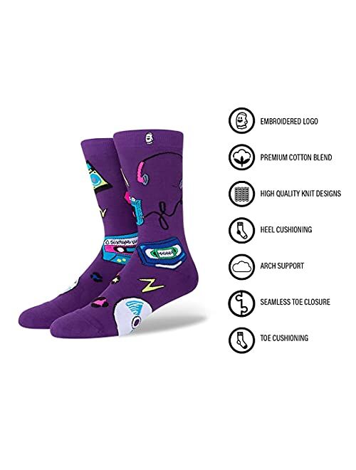 BooSocki Funny Socks, Casual Novelty Crew Sock, Unisex Gifts for Men and Women