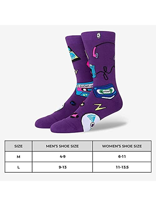 BooSocki Funny Socks, Casual Novelty Crew Sock, Unisex Gifts for Men and Women