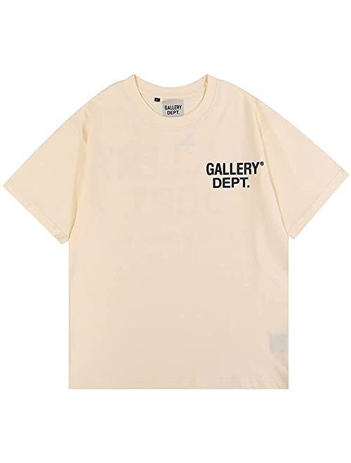 Generic Gallery Dept Shirt for Men Women Hip Hop Alphabet Print T-Shirts Crewneck Fashion Short Sleeve Shirts Unisex Casual Tees Tops