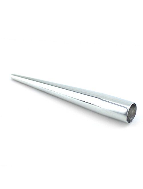 Urban Body Jewelry 4 Gauge (4G - 5mm) Concave Stainless Steel Taper/Stretcher
