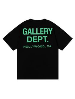 NNROOXLF Summer Gallery Dept Shirt for Men Women Classic Letter Logo T Shirts Street Trend Fashion Short Sleeve Tee Tops