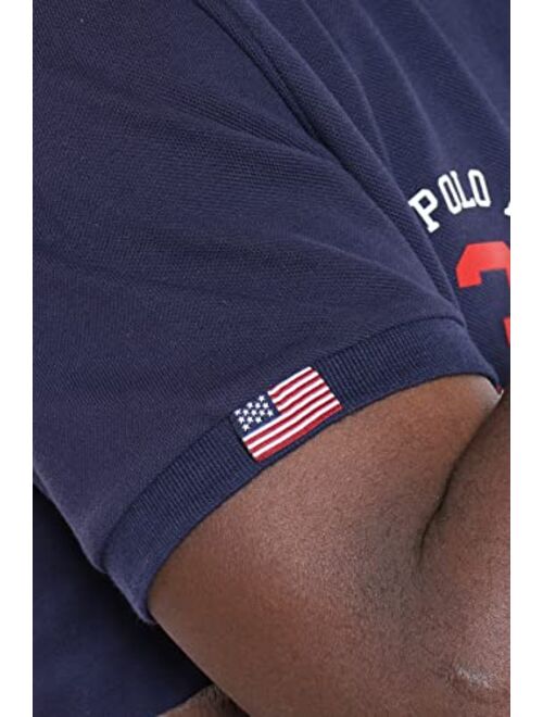 U.S. Polo Assn. Short Sleeve Slim Fit Snap Closure Polo