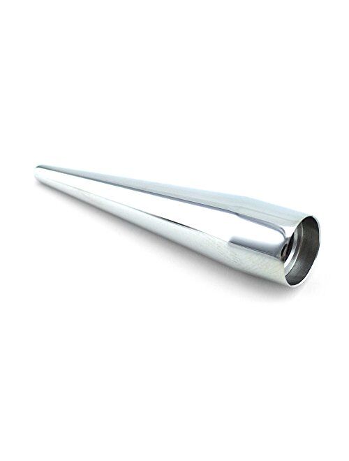 Urban Body Jewelry 00 Gauge (00G - 10mm) Concave Stainless Steel Taper/Stretcher