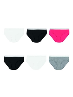 Women's Sporty Cotton Hipster Underwear, Available in Multiple Pack Size(Colors May Vary)