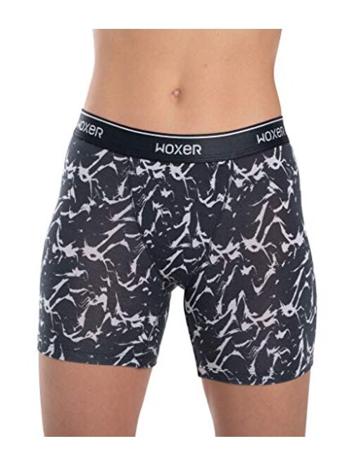 Buy Woxer Boxer Briefs for Women Baller 5” Inseam- Underwear for Ladies ...