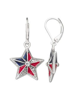 Napier Americana Star Drop Earrings
