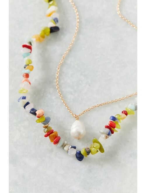 Urban Outfitters Ariel Statement Layer Necklace Set