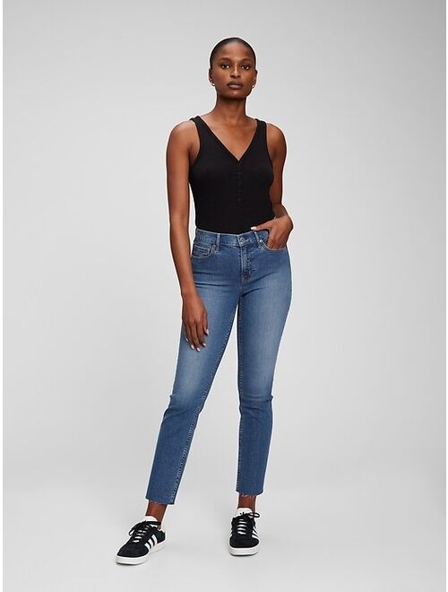 Gap Mid Rise Vintage Slim Jeans with Washwell