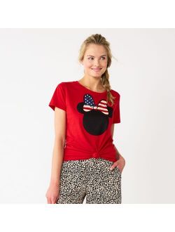 Disney's Minnie Mouse Women's Patriotic Graphic Tee by Celebrate Together