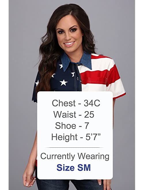 Roper S/S Stars and Stripes Pieced Flag