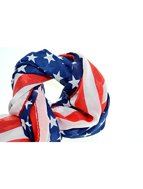 REINDEAR Premium American Flag Scarf 7 Styles