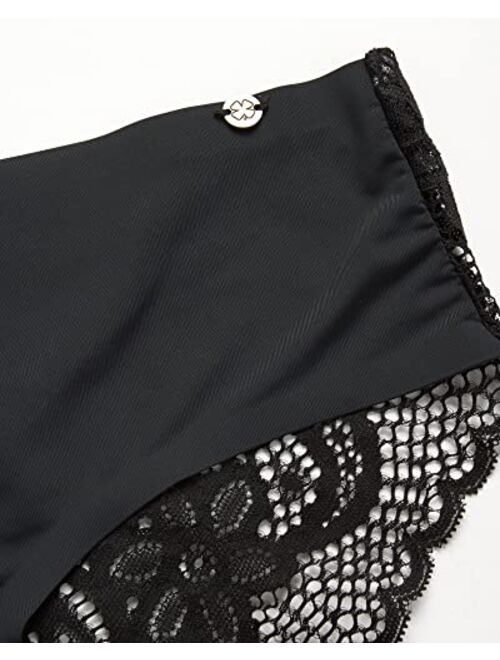 Lucky Brand Women's Underwear – Microfiber Lace Hipster Briefs (3 Pack)