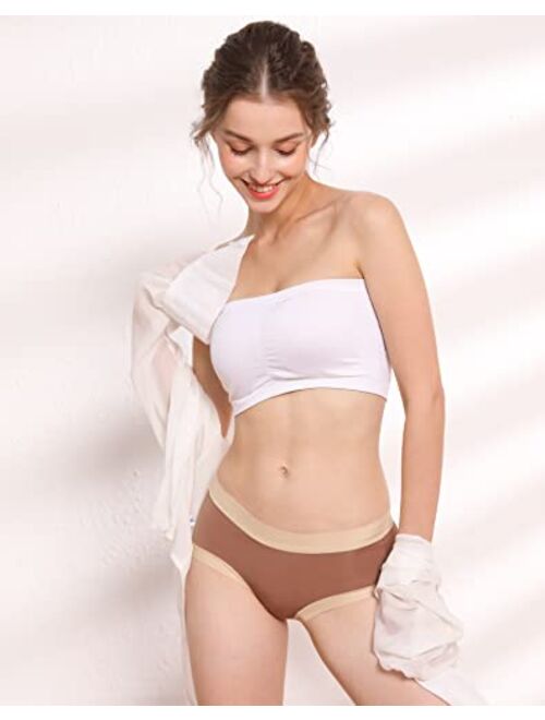 INNERSY Women's Quick Dry Hipster Panties for Summer Soft & Thin Underwear 5-Pack