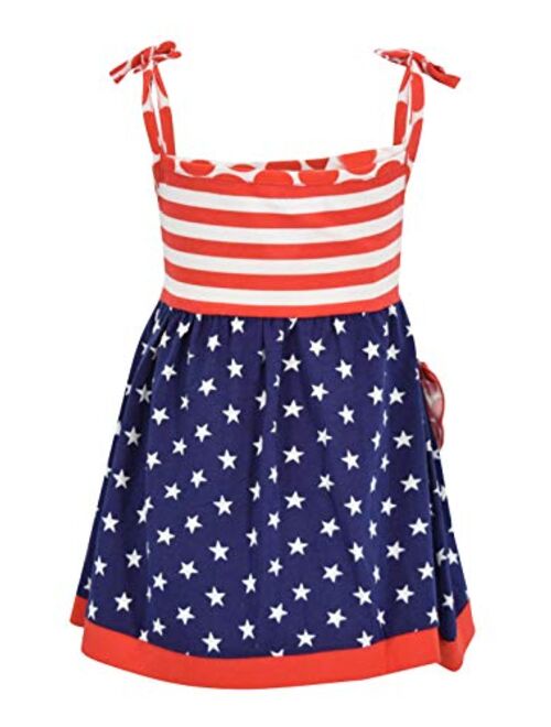 Unique Baby Girls Patriotic 4th of July Summer Dress
