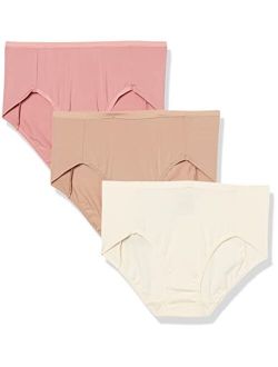 Women's Blissful Benefits Side-Smoothing Comfort Microfiber Hipster 3-Pack Ru7723w