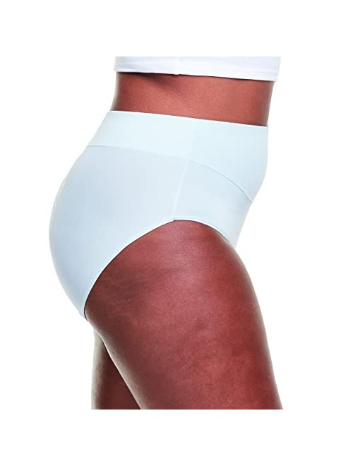 Hanes Women's Signature Smooth Microfiber Brief Underwear 6-Pack