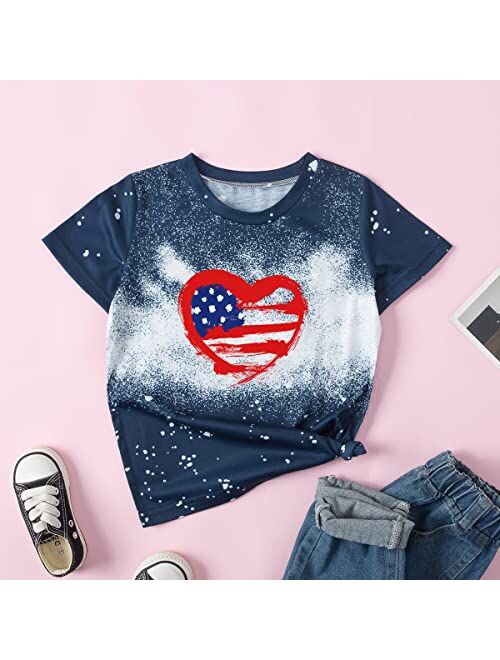 Kislio Toddler Baby Girl Boys 4th of July Dress Mommy and Me Family Matching American Flag Summer Sundress