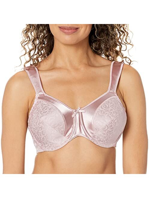 Bali Satin Tracings Minimizer Bra, Underwire Bra, Full-Coverage Bra, Maximum Support Minimizer Underwire Bra