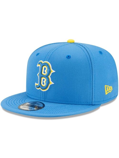 New Era Boys Youth Light Blue Boston Red Sox 2021 City Connect 9FIFTY Snapback Adjustable Hat
