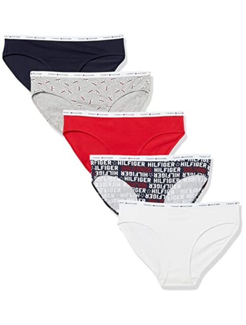 Tommy Hilfiger Women's Bikini-Cut and Boy Shorts Cotton Underwear Panty, Multi-Pack
