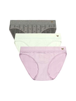 Women's Seamless Bikini Panties Underwear Multi-Pack