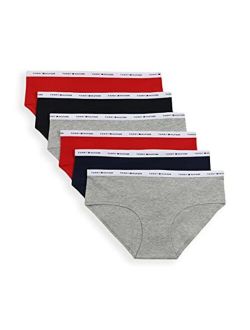 Women's Underwear Basics Cotton Hipster Panties, 6 Pack