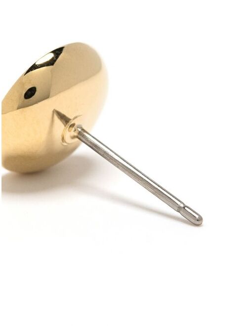 Marc Jacobs logo-print stud earrings