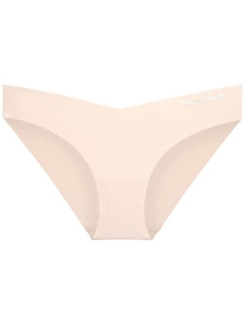 Vince Camuto Women’s Underwear – 5 Pack Seamless Microfiber Bikini Briefs (S-XL)