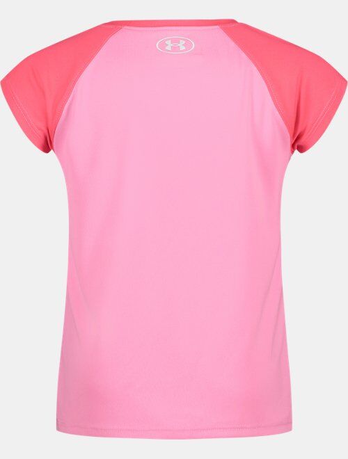 Under Armour Girls' Pre-School UA Watermelon Logo Short Sleeve T-Shirt