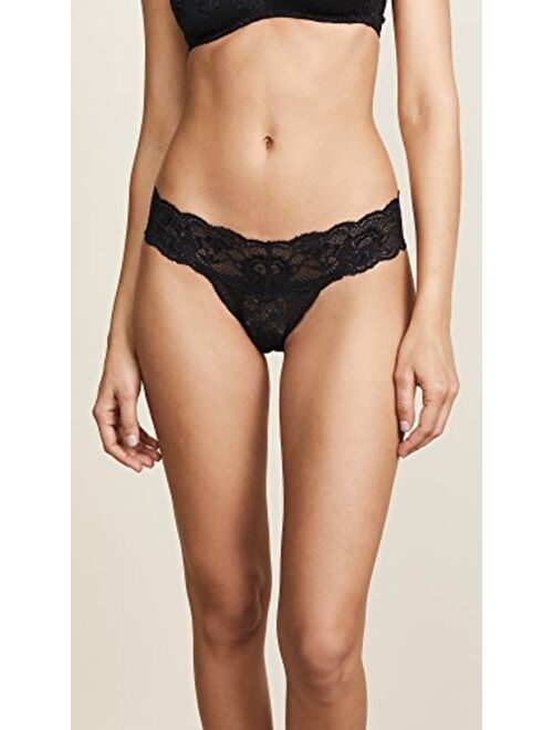 Cosabella Women's Never Say Never Cutie Low Rise Thong 3 Pack