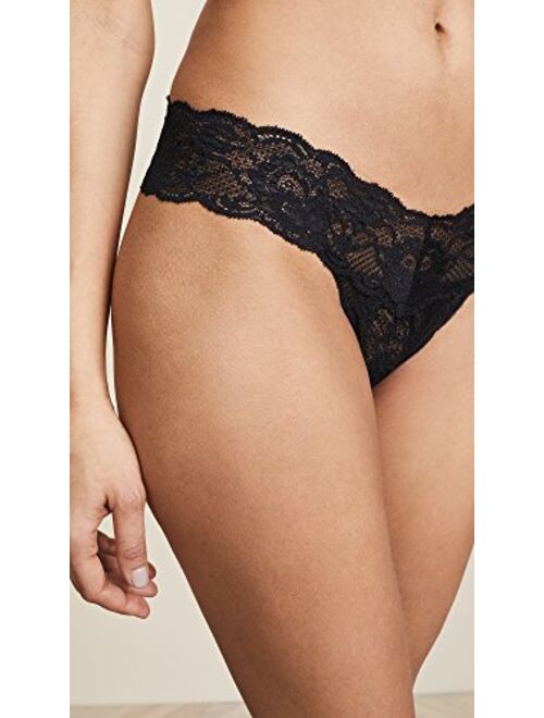 Cosabella Women's Never Say Never Cutie Low Rise Thong 3 Pack