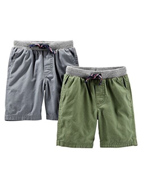 Simple Joys by Carter's Toddler Boys' Shorts, Pack of 2