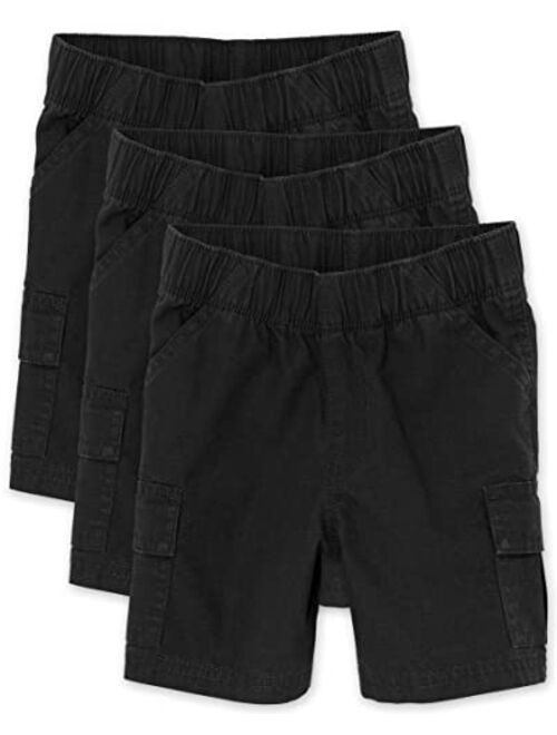 The Children's Place Single and Toddler Boys Pull on Cargo Shorts