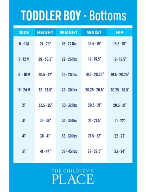 The Children's Place Single and Toddler Boys Pull on Cargo Shorts