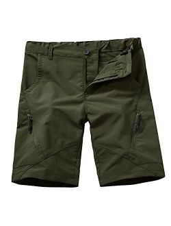 linlon KidsCargo Pants, Youth Boys' Hiking Pants, Casual Outdoor Quick Dry Boy Scout Uniform Trial Pants Trousers