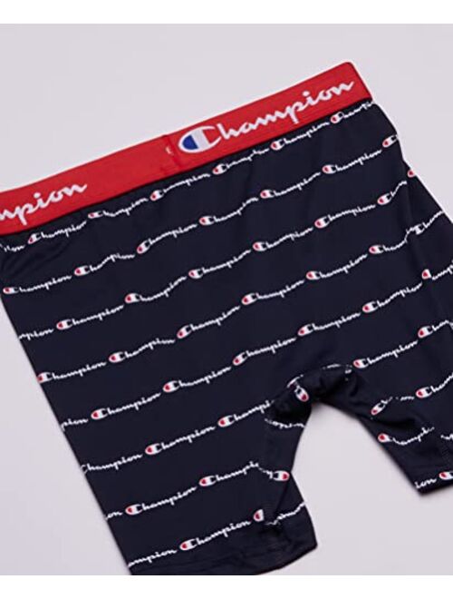 Champion Men's Lightweight & Breathable Stretch Boxer Brief (Pack of 3)