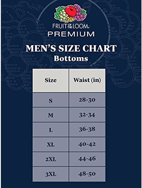 Fruit of the Loom Men's Premium Tag-Free Cotton Underwear (Regular & Big Man)