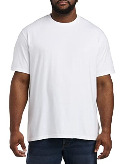 DXL Big and Tall Essentials Men's 2-Pack Short-Sleeve Crewneck T-Shirt