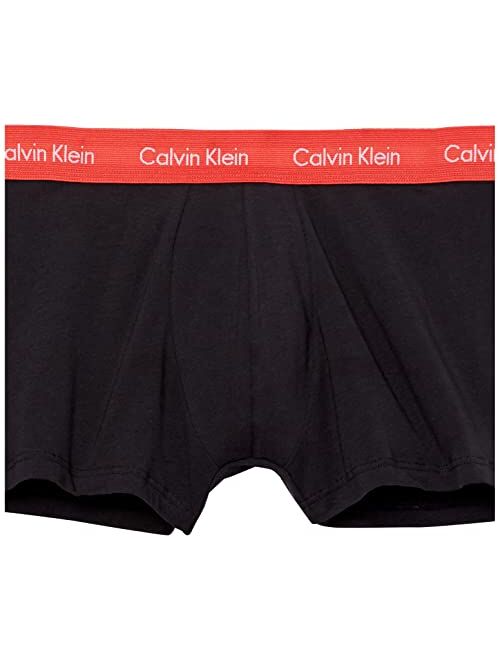 Calvin Klein Men's Cotton Stretch Multipack Low Rise Trunk