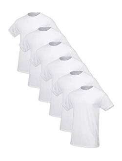 Men's Premium Tag-Free Cotton Undershirts (Regular and Big & Tall)