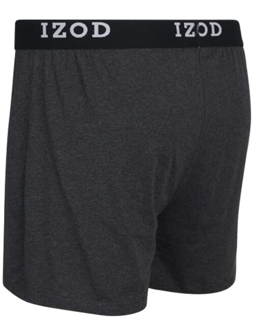 IZOD Men's Underwear - Cotton Knit Boxers (8 Pack)