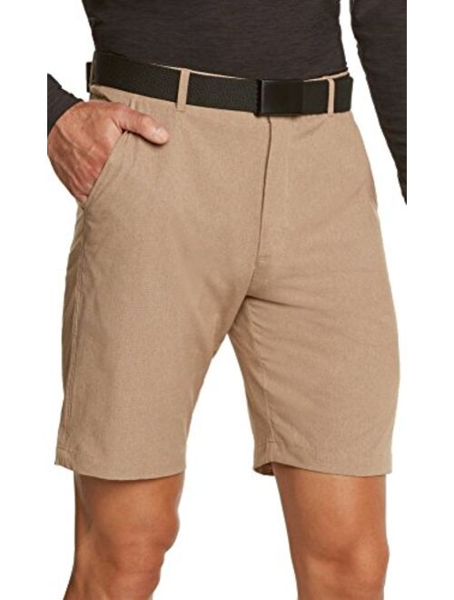 Three Sixty Six Mens Dry Fit Golf Shorts - Quick Dry Casual Chinos w/Elastic Waist, 10" Inseam