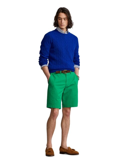 Polo Ralph Lauren Men's 9.5-Inch Stretch Classic-Fit Chino Shorts